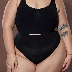 Yitty Nearly Naked Shaping High Waist Brief Iconic Black 1x/2x